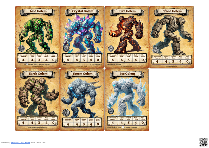 Golems preview