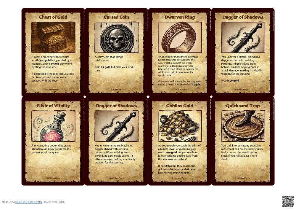 Alternate Treasure Deck v1.0 preview